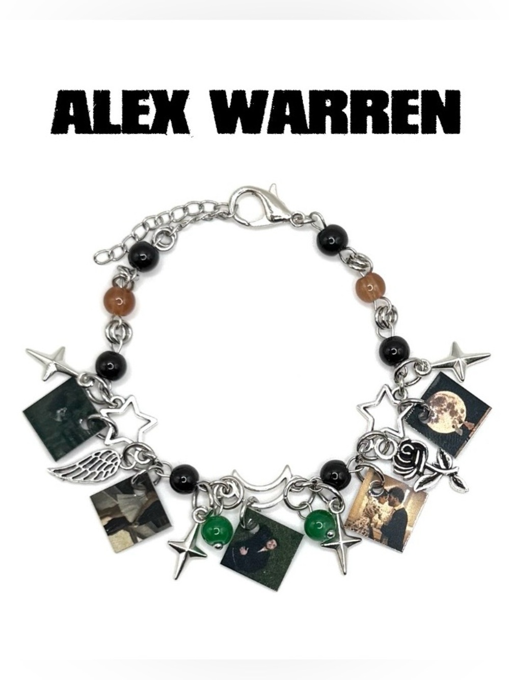 Alex Warren Charm Bracelet | Pop Music Fan Merch